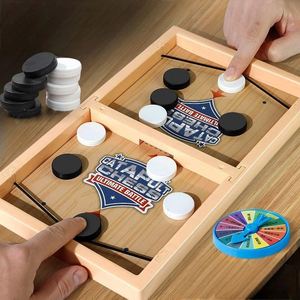 Jeu de hockey sur air interactif de table |   Portable et facile à utiliser |   Soinieusement programmée pour la famille et les amis - Product Image 2
