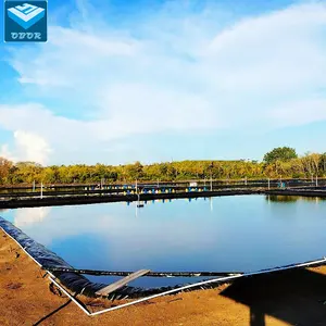 用于虾场池塘的光滑HDPE土工膜池塘衬里土工膜板