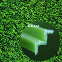 Gazon artificiel populaire de 40 mm, imperméable, pour terrains de football intérieurs/extérieurs - Jardin et cour arrière, doux, écologique et durable