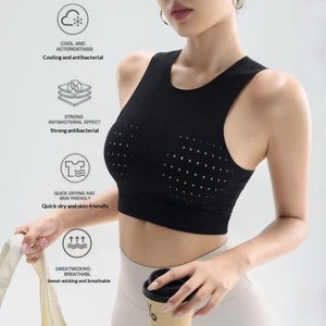 <span class=keywords><strong>Chaleco</strong></span> Deportivo Sin Costuras Personalizado para <span class=keywords><strong>Mujer</strong></span>, <span class=keywords><strong>Chaleco</strong></span> de Media Cintura 2.0, Transpirable, de Secado Rápido, para Maratón - Product Image 4