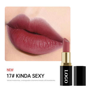 24 colores Cremoso Mineral Moda Mate Belleza ClearLasting Impermeable Lujo 24 horas Lápiz labial para labios - Product Image 5