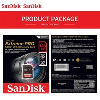 Untuk Kartu Memori SD 128GB V60 U3 C10 Kecepatan Tinggi 6K Video Perekaman Berkelanjutan untuk Profesional