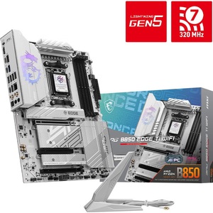 MPG b850 cạnh ti Wifi lưỡi titan Máy tính để bàn Bo mạch chủ hỗ trợ <span class=keywords><strong>AMD</strong></span> AMG 9950x3d CPU đôi kênh bộ nhớ SATA 256GB - Product Image 3