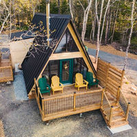Casa Prefabricada de Acero de Lujo, Oficina Pequeña para Jardín Trasero, Contenedor Modular, Casa de Vacaciones Ecológica con Energía Solar, Australia