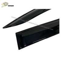 Visera de Ventana de PMMA para MITSUBISHI TRITON L200 2023+, Protector de Ventilación, Deflector de Viento, Protector de Lluvia 2024 2025