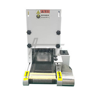 405nm <b>UV</b> Led Light 400W Luminous Window 100*100mm <b>UV</b> Led Curing Oven Transmission Speed 0-5m/min for Three Proofing <b>Paint</b> - Product Image 1