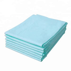 Protège-draps jetables écologiques et durables en plastique bleu à motifs de dessins animés pour chiens, chats et lapins, 60x90cm, certifiés CE - Product Image 5