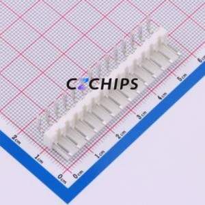 VH-14AWT Wire-to-Board Pin Header Bent Lead Through Hole,P=3.96mm Connector 1x14P 3.96mm Right Angle Insert 14P - Product Image 1