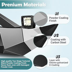 <span class=keywords><strong>Precio</strong></span> de fábrica OEM Parachoques delantero Fit 2007-2023 <span class=keywords><strong>Jeep</strong></span> Wrangler JK JL JT Parachoques de gladiador <span class=keywords><strong>con</strong></span> placa de cabrestante y Marco de matrícula - Product Image 6