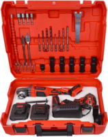 Juego de Llaves Eléctricas de Alta Potencia con Batería de Litio, Amoladora Angular Multifuncional, Juego de Espuma, Llave de Alto Torque, Kits de Herramientas Eléctricas