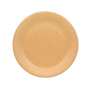 Food Grade 6.3 Inch Round <b>Paper</b> <b>Plate</b> Disposable Light Weight Recyclable <b>Small</b> <b>Plates</b> for Dessert Snacks and Picnic Use - Product Image 1