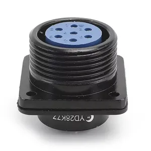 JianCha 7/8 4 Pin Waterproof Male Circular Connector Supplier Electronic Plug Connector