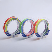Ligne de pêche tressée PE 4X haute résistance, durable, 4 brins