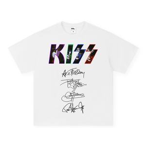 <span class=keywords><strong>KISS</strong></span> Street Style da uomo t-shirt a maniche corte Cross-Border estate Trendy 300 grammi larghi 100% cotone New American <span class=keywords><strong>Rock</strong></span> Band - Product Image 1