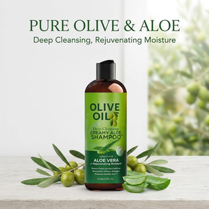 Shampoo nourrissant à l'huile d'<span class=keywords><strong>olive</strong></span> et à l'aloe vera 250ml avec bouchon à pression, vente en gros, OEM, ODM, personnalisé - Product Image 6