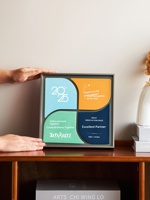 Nouvelle Plaque de Récompense Haut de Gamme 2026 Année du Cheval, 11 Médailles Métalliques Personnalisées, Technique UV Moulin à Vent, pour Employé Exceptionnel