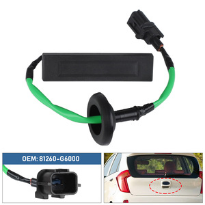 Interruptor de Puerta Trasera 81260-G6000 para Hyundai Kia Picanto 2017-2020, Liberación de Maletero, Negro, Nuevo - Product Image 4