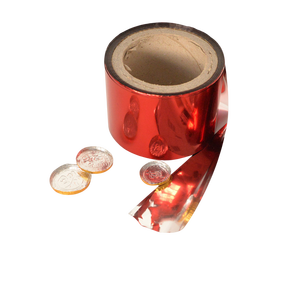 Professional Food Grade Aluminum Foil Roll Coated Tin Foil Paper for Candy Chocolate <b>Sweets</b> <b>Packaging</b> Wrapping - Product Image 2