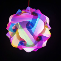 Cadeaux créatifs puzzle lumière IQ lampe pour festivals et événements décoration