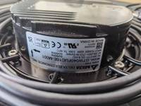 Ventilateur axial de refroidissement EC Delta GTW040FUC15E-M001 électrique 528*154mm 230VAC 330W 1650RPM IP54 à roulement à billes, pales en plastique, OEM/ODM