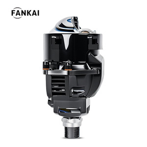 FANKAI 3 Inch <b>LED</b> <b>Headlight</b> H4 6000K 50W 30000LM For Car Motorcycle Retrofit Upgrade - Product Image 1