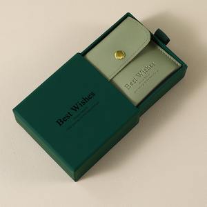 Boîtes à bijoux en carton et cuir PU personnalisées de luxe avec logo carré, couleur personnalisée pour colliers et pendentifs - Emballage cadeau pour Halloween - Product Image 6