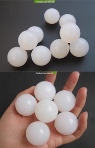 Bola de <span class=keywords><strong>Poliuretano</strong></span> Rígido (PUR) Blanca Sólida de 25mm a Bajo Precio para Vibración, Disponible en 16mm, 18mm, 20mm, 22mm, 28mm, 30mm, 32mm, 35mm, 40mm, 45mm, 50mm - Product Image 5
