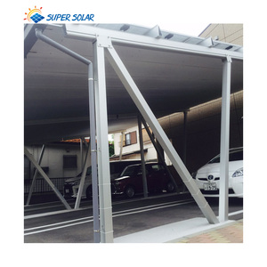Abri solaire de haute qualité adapté avec panneaux solaires et structure de montage en aluminium - Product Image 4