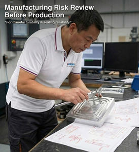 Pelat Pendingin Cairan Tembaga Kustom BERGEK untuk Elektronik Daya Tinggi, Pilihan Baja Tahan Karat, Pendingin Air yang Diproses CNC - Product Image 4