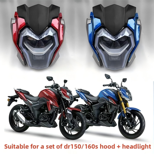 Accesorios de Reparación para Motocicletas HAOJUE, Deflector de Faro Delantero, Cubierta Protectora DR160/DR150/HJ150/DK125, Nuevas Piezas para Motocicleta - Product Image 5