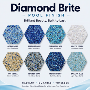 Finition de <span class=keywords><strong>piscine</strong></span> alternative Pebble Tec, plâtre de <span class=keywords><strong>piscine</strong></span> à billes de verre avec une meilleure douceur et brillance, système à agrégats apparents - Product Image 4