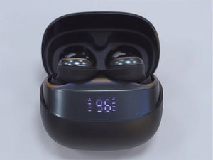 Écouteurs intra-auriculaires sans fil HE-029A personnalisables pour le sommeil, avec bobine dynamique à film de titane de 6 mm et affichage numérique de la puissance - Product Image 6