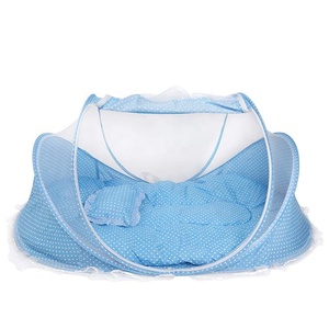 มุ้งกันยุงเด็กแบบพับได้พร้อมเบาะรองนอน - Product Image 1