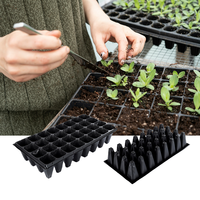 Plateau hydroponique en plastique moderne de haute qualité pour le jardin à la maison pour une utilisation suspendue et au sol dans les jardinières de pépinière de tomates
