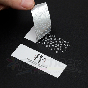 Sản Xuất In Tùy Chỉnh Bán Chuyển Giả Hiển Nhiên Con Dấu Sticker An Ninh Con Dấu Dán Mở Void Nhãn Cho Nước Hoa Mỹ Phẩm - Product Image 1