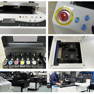 Uv Flatbed <b>Printer</b> 4050 UV Flatbed Printing Machine Cylinder Rotary Bottle and AB Film Uv Flatbed Printing Machine - Product Image 4