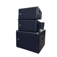 Altavoces de Arreglo Lineal Activos HDL 28-A de Doble 8 Pulgadas, Equipo de Audio Profesional, Altavoz para Exteriores, Sistema de Sonido Amplificado
