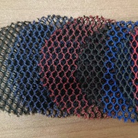 Tissu en maille hexagonale Spacer Air Mesh 100% polyester, tricot 3D, tissu en maille tricotée 100% polyester pour chaise de plage, poids moyen
