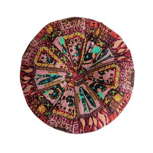 Pamuklu Keten Bohem Tarzı Çiçek Desenli Balkabağı Yastık Kanepe Sırt Minderi Dikişli Çıkarılabilir Yıkanabilir Taşınabilir Yatak Odası için - Product Image 5