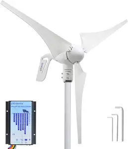 Biaya energi baru perusahaan penggunaan rumah generator produsen 400w pengontrol turbin angin