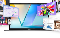 Untuk Vivobook 14 untuk Bisnis M3450UA 14-Inci AMD 7-8845H 16GB LPDDR5X RAM 512GB NVMe SSD Terintegrasi AMD Radeon Pro 780M