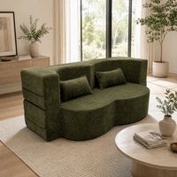 Modernes Design Schwammgefülltes Vakuumverpacktes Multifunktionales Sofa für Wohnzimmer und Schlafzimmer mit Kissen