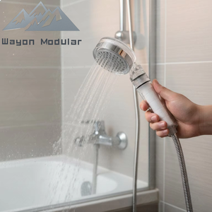 <span class=keywords><strong>Pommeau</strong></span> <span class=keywords><strong>de</strong></span> <span class=keywords><strong>douche</strong></span> haute <span class=keywords><strong>pression</strong></span> Wayon avec cartouche filtrante en coton remplaçable - Product Image 1