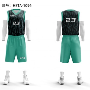 Tenue de basketball personnalisée de haute qualité, maillot de sublimation, ensemble d'uniformes de basketball vierges personnalisés pour hommes - Product Image 5