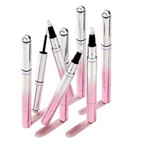 Stylo portable 7-en-1 magnétique pour vernis à ongles effet œil de chat, gel UV LED monodose, vernis gel soak-off pour nail art, usage domestique et professionnel