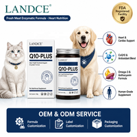 Landce Complément Alimentaire pour Chiens : Gélules Molles de Soutien Immunitaire, CoQ10, Antioxydants, Vitamines B, Vitamine E, Absorption Rapide, Vente en Gros, OEM, ODM