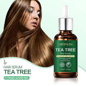 Huile capillaire GREENLEM TEA TREE - Prévention de la perte de cheveux et traitement de la croissance des cheveux pour adultes, usage unisexe, formule à base de plantes - Product Image 2