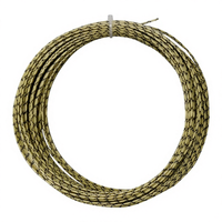Vente directe d'usine, cordage de raquette de tennis rotatif à haute élasticité, durable, en filet de fleurs