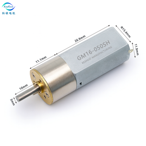 Tốc độ thấp GM16-050 Micro <span class=keywords><strong>DC</strong></span> thúc đẩy hộp Số động cơ cho vẻ đẹp cụ 3V 12V 275 vòng/phút - Product Image 2