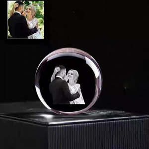 Bola de Cristal Transparente K9 de <span class=keywords><strong>Alta</strong></span> Calidad de 60 mm, Grabada con Láser 3D, Pulida, con Logotipo Personalizado, Decoración Navideña, Regalo - Product Image 5